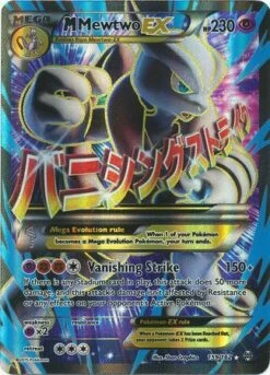 POKEMON M Mewtwo EX - 159/162 - Full Art Ultra Rare