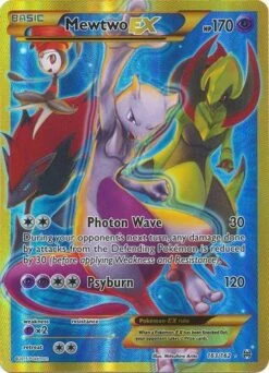 POKEMON Mewtwo EX - 163/162 - Secret Rare