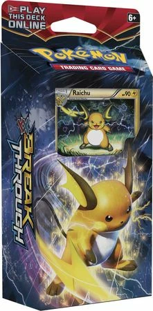 XY Breakthrough Burning Spark (Raichu) Theme Deck (Pokemon)