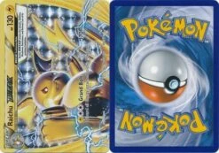 POKEMON Raichu Break - 50/162 - Break Rare - Misprint (Back Printed Upside-Down)