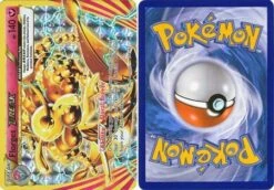 POKEMON Florges Break - 104/162 - Break Rare - Misprint (Back Printed Upside-Down)