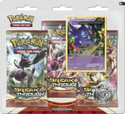 XY Breakthrough Sableye 3-Pack Blister Pack W/ Collectible Coin (Pokemon)