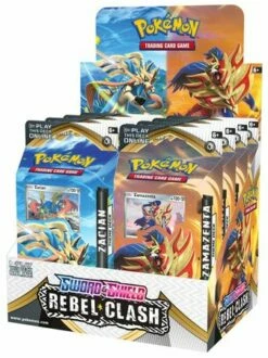 Sword & Shield Rebel Clash Theme Deck Box Of 8 (Pokemon)