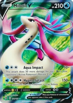 POKEMON Milotic V - 179/192 - Full Art Ultra Rare