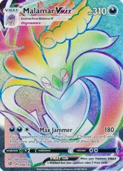 POKEMON Malamar VMAX - 198/192 - Hyper Rare