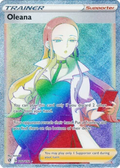 POKEMON Oleana - 202/192 - Hyper Rare