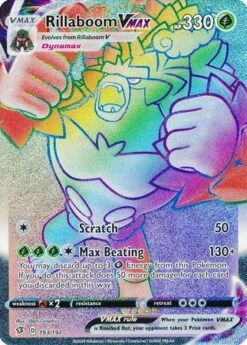 POKEMON Rillaboom VMAX - 193/192 - Hyper Rare