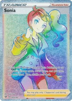 POKEMON Sonia - 203/192 - Hyper Rare