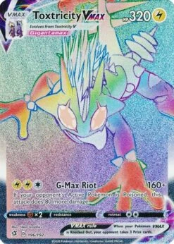 POKEMON Toxtricity VMAX - 196/192 - Hyper Rare