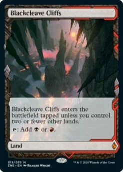 Magic The Gathering Blackcleave Cliffs 013/030