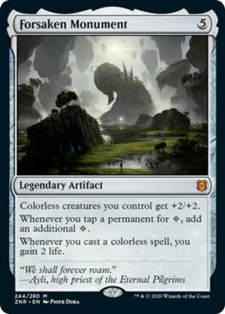 Magic The Gathering Forsaken Monument 244/280 1 Magic The Gathering Forsaken Monument 244/280