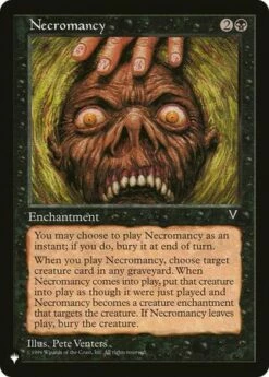 Magic The Gathering Necromancy - The List