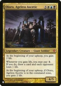 Magic The Gathering Oloro, Ageless Ascetic 203/356 - The List