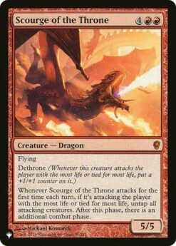Magic The Gathering Scourge Of The Throne 35/210 - The List