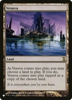 Magic The Gathering Vesuva 281/301 - The List