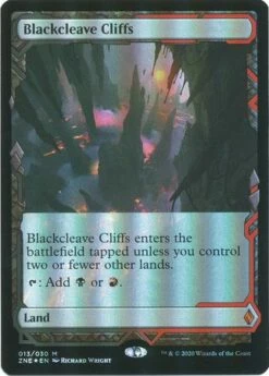 Magic The Gathering Blackcleave Cliffs 013/030 - Foil
