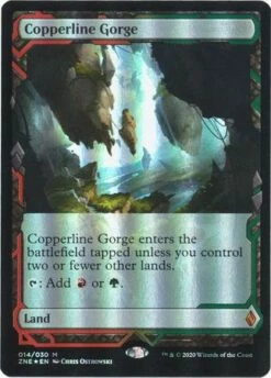 Magic The Gathering Copperline Gorge 014/030 - Foil