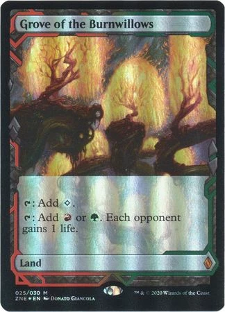 Magic The Gathering Grove Of The Burnwillows 025/030 - Foil 1 Magic The Gathering Grove Of The Burnwillows 025/030 - Foil