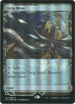 Magic The Gathering Strip Mine 028/030 - Foil