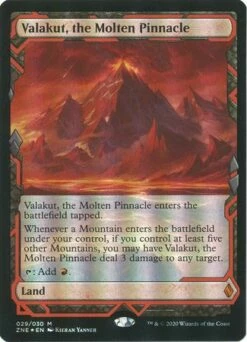 Magic The Gathering Valakut, The Molten Pinnacle 029/030 - Foil