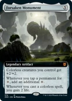 Magic The Gathering Forsaken Monument 374 - Extended Art