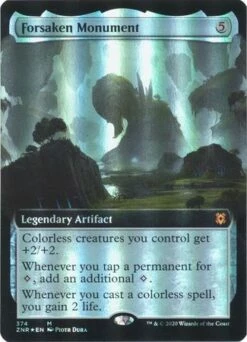 Magic The Gathering Forsaken Monument 374 - Extended Art Foil