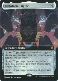 Magic The Gathering Lithoform Engine 375 - Extended Art Foil