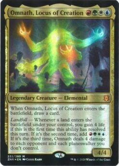 Magic The Gathering Omnath, Locus Of Creation 232/280 - Foil
