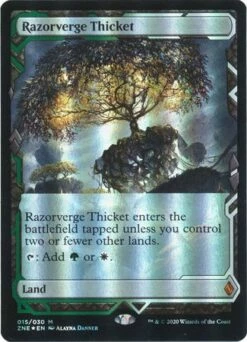 Magic The Gathering Razorverge Thicket 015/030 - Foil