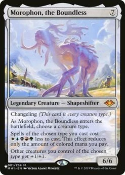 Magic The Gathering Morophon, The Boundless 001/254 - The List