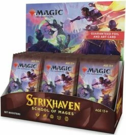 Magic The Gathering Strixhaven: School Of Mages Set Booster Box (MTG)