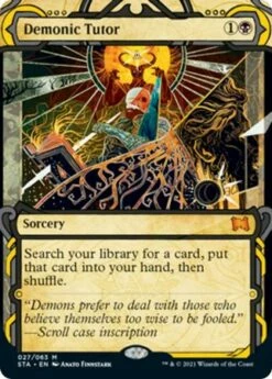 Magic The Gathering Demonic Tutor 27/63 - Mystical Archive
