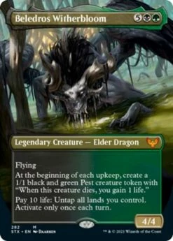 Magic The Gathering Beledros Witherbloom 282 - Borderless