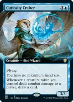 Magic The Gathering Curiosity Crafter 351 - Extended Art