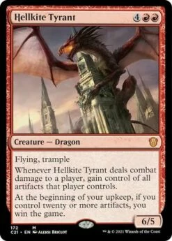 Magic The Gathering Hellkite Tyrant 172