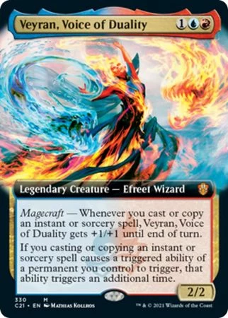 Magic The Gathering Veyran, Voice Of Duality 330 - Extended Art 1 Magic The Gathering Veyran, Voice Of Duality 330 - Extended Art