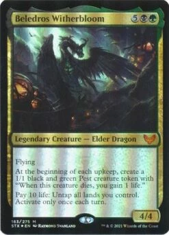 Magic The Gathering Beledros Witherbloom 163/275 - Foil