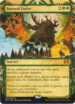 Magic The Gathering Natural Order 054/063 - Etched Foil
