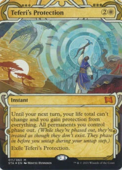 Magic The Gathering Teferi's Protection 011/063 - Etched Foil