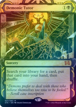 Magic The Gathering Demonic Tutor 27/63 - Mystical Archive - Foil