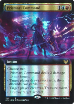Magic The Gathering Prismari Command 348 - Extended Art Foil