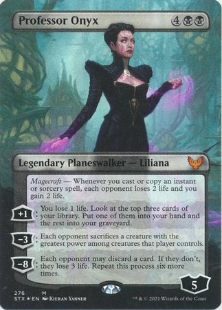 Magic The Gathering Professor Onyx 276 - Borderless Foil 1 Magic The Gathering Professor Onyx 276 - Borderless Foil