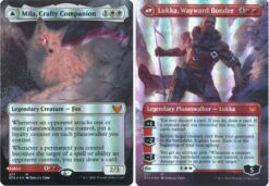 Magic The Gathering Mila, Crafty Companion // Lukka, Wayward Bonder 277 - Borderless Foil