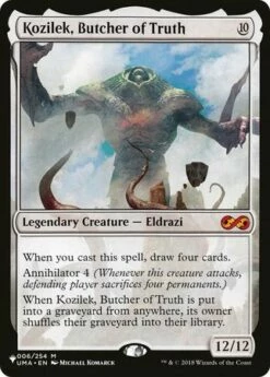 Magic The Gathering Kozilek, Butcher Of Truth 006/254 - The List