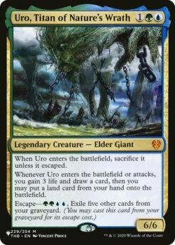 Magic The Gathering Uro, Titan Of Nature's Wrath 229/254 - The List