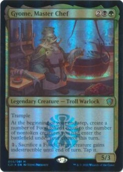 Magic The Gathering Gyome, Master Chef 005/081 - Foil