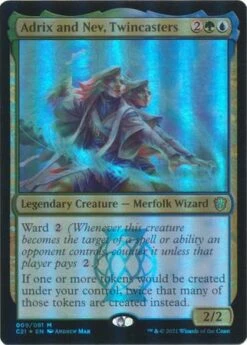 Magic The Gathering Adrix And Nev, Twincasters 009/081 - Foil