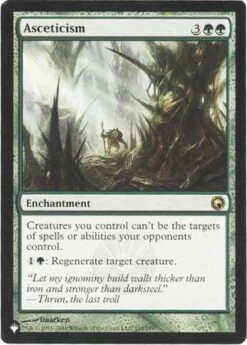 Magic The Gathering Asceticism 110/249 - The List