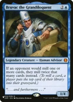 Magic The Gathering Bruvac The Grandiloquent 010/078 - The List