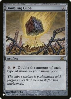 Magic The Gathering Doubling Cube - The List